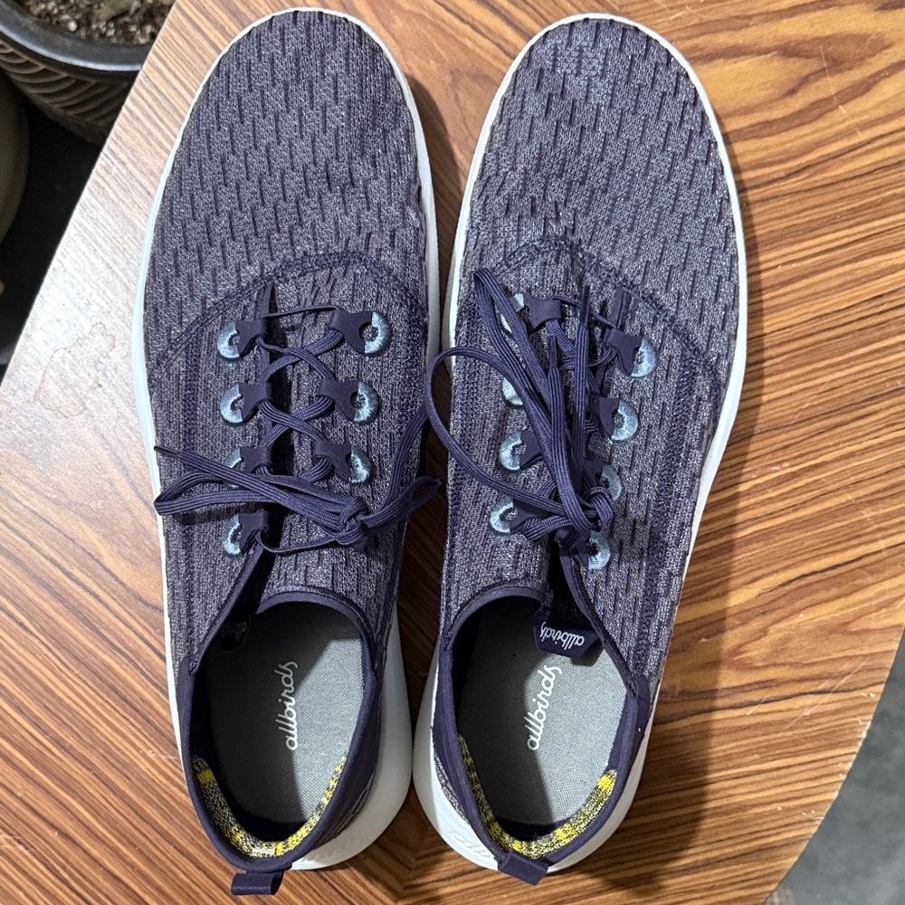 Allbirds Men's Superlight Purple and Navy Sneakers